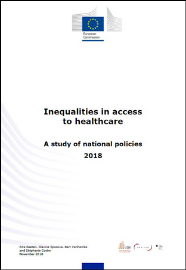 Cover report 2018 Inequalities in access to healthcare