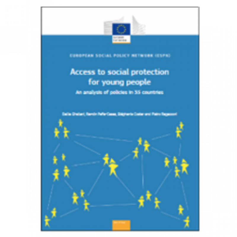 Cover ESPN report Social protection EU young people
