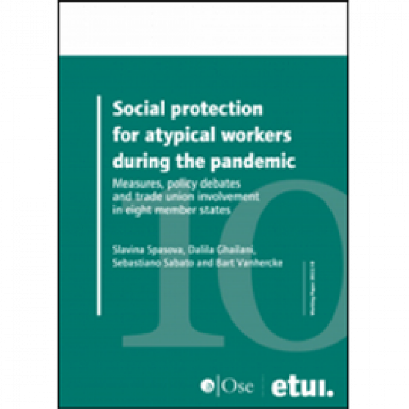 Cover ETUI WP 2022 soc prot atypical work