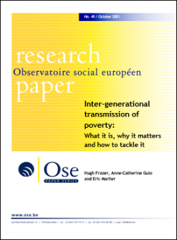 Cover Research paper Inter-generational transmission of poverty